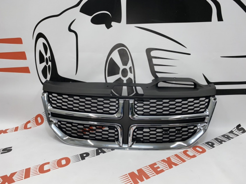 Решетка черная матовая с хромом  Dodge Journey 2015-2018 (1SU84SZ0AC), аналог