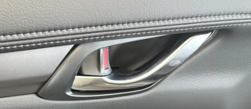 Заглушка внутрішня дверної ручки ліва Mazda CX-5 2014-2017 (KD455933402), аналог