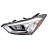 Фара ліва USA Hyundai SantaFe 2013-2016 (92101-B8020), аналог