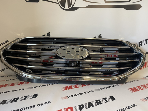 Решётка радиатора хром под камеру Ford Edge 2019-2021 (KT4Z-8200-CA), аналог