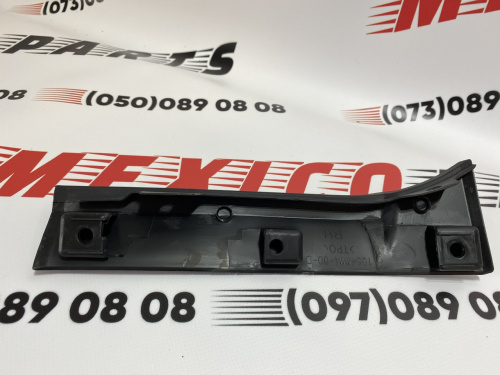 Бризговик переднього бампера правий Tesla Model X 2016-2020 (105480400d), аналог