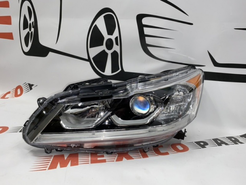 Фара ліва темна з LED смужкою Honda Accord 2016-2017(33150-T2A-A61), аналог