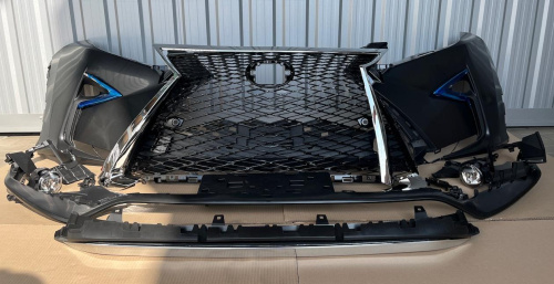 Бампер передний в сборе (комплектный) Lexus RX sport 2016-2018 ( 521194D936), аналог