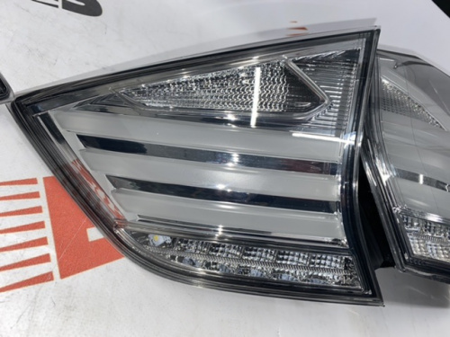 Фонари задние комплект серые LED Nissan X-Trail (Rogue) 2014-2020, аналог