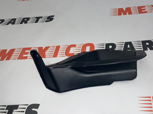 Губа переднего бампера левая Nissan X-Trail(Rogue) 2021- 2023 (63845-6RS0A), аналог
