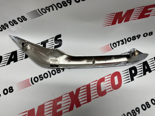 Хром переднего бампера правый Chevrolet Equinox 2022-2024 (84896862), аналог