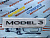 Напис Model 3 Tesla Model 3 2017-2023 (1474572-00-a)