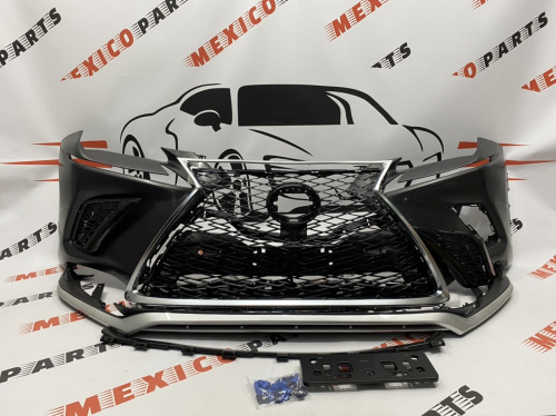 Бампер передний в сборе (комплектный) sport  Lexus NX 2017-2020 (5211978943), аналог
