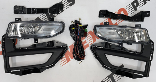 Комплект противотуманных фар Nissan X-Trail(Rogue) 2017-2020 (261558995A), аналог