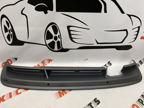 Губа заднего бампера под одну трубу Volkswagen Tiguan 2017-2020 (5N0 807 568), аналог