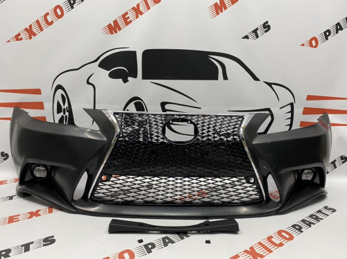 Бампер передний в сборе (комплектный) с туманками  Lexus IS250 sport 2010-2016 (5211953979), аналог