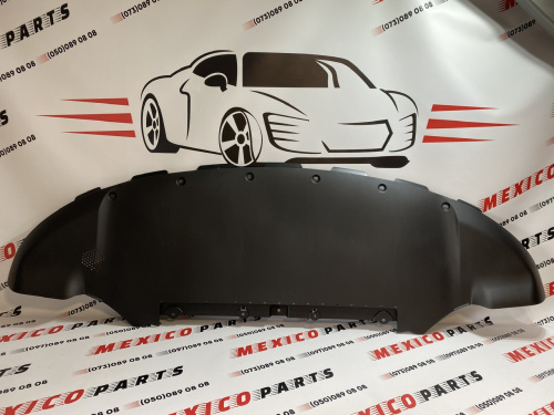 Захист переднього бампера (пластик) Tesla Model Y 2020-2024 (1493760-00-A), аналог
