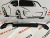 Губа заднего бампера на две трубы Kia Optima K5 2014-2015 (86612-2T510), аналог
