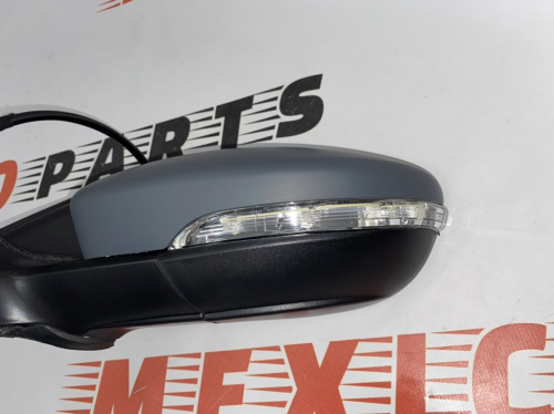 Зеркало боковое левое 8 pin Volkswagen Jetta 2011-2018 (5C7857507A9B9), аналог