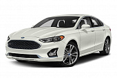 Решётка радиатора черная Ford Fusion 2019-2020, аналог