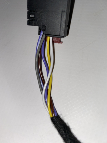 Зеркало боковое левое 6 pin Volkswagen Jetta 2011-2018 (5C7857507AF), аналог